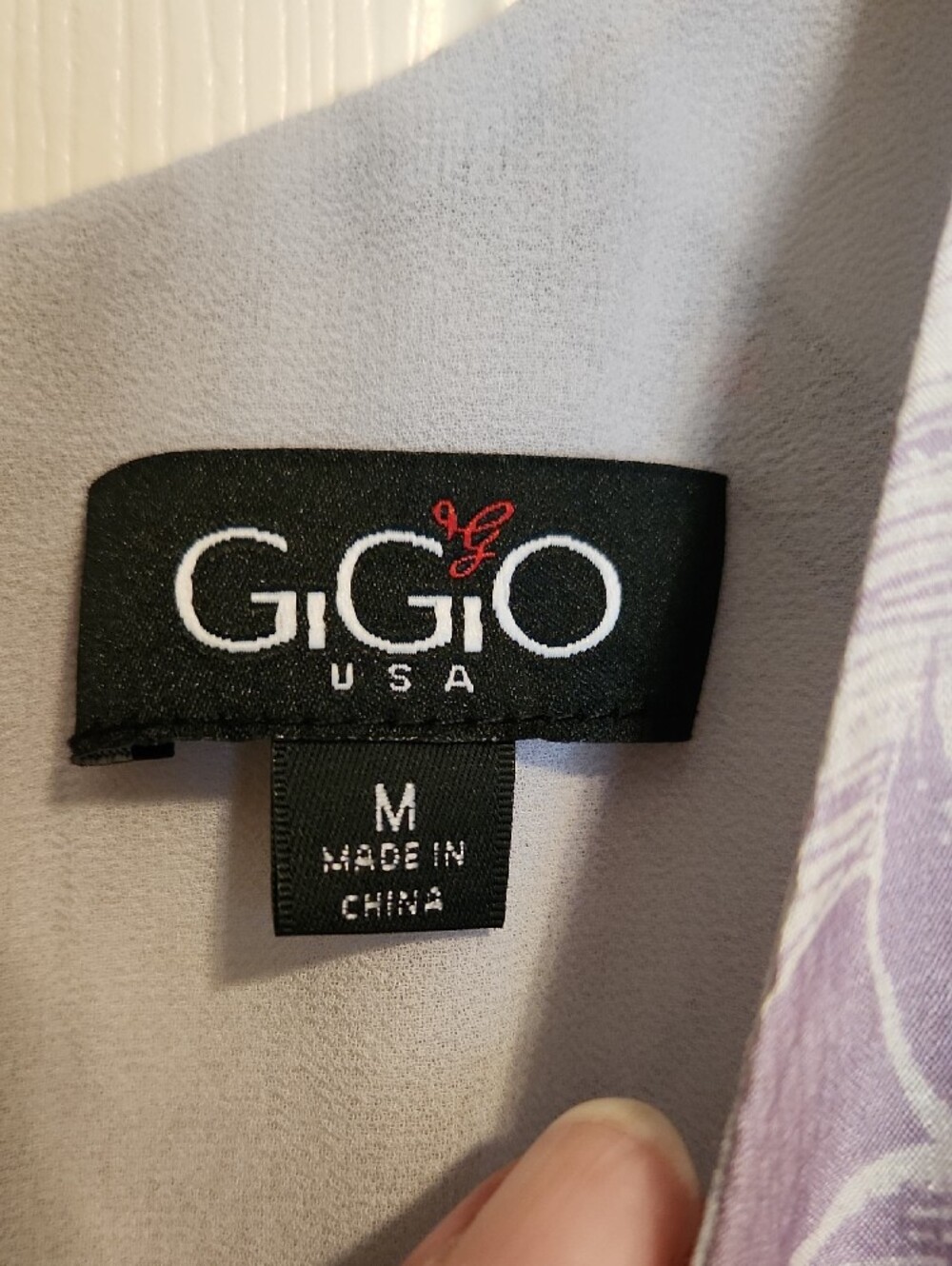 GiGiO Patchwork Floral Midi Dress, Medium, Like New - Picture 2 of 12